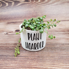 Load image into Gallery viewer, Plant Parent Set of 4 Punny plant pots PLANTS NOT INCLUDED Ceramic pots with cheerful funny sayings on them - My Other Child / Blooms n' Rooms