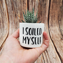 Load image into Gallery viewer, Punny plant pots. Ceramic pots with cheerful funny sayings on them, Funny Plant Pots - My Other Child / Blooms n' Rooms