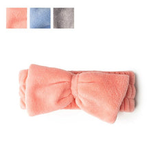 Load image into Gallery viewer, Take a Bow | Lemon Lavender | Plush Spa Headband - My Other Child / Blooms n' Rooms