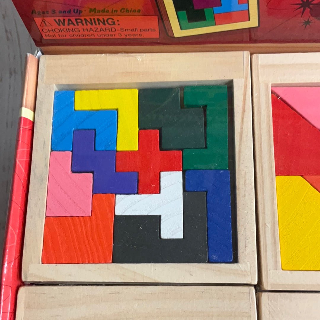 Wooden Tangram Puzzles