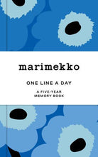 Load image into Gallery viewer, Marimekko One Line a Day (Blue Unikko)