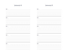Load image into Gallery viewer, Marimekko One Line a Day (Blue Unikko)