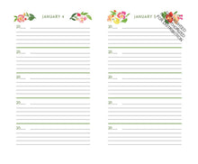 Load image into Gallery viewer, Floral One Line a Day