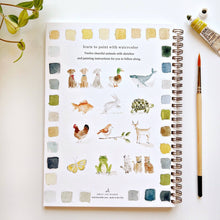 Load image into Gallery viewer, Animals watercolor workbook - My Other Child / Blooms n&#39; Rooms