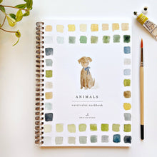 Load image into Gallery viewer, Animals watercolor workbook - My Other Child / Blooms n&#39; Rooms