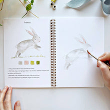 Load image into Gallery viewer, Animals watercolor workbook - My Other Child / Blooms n&#39; Rooms