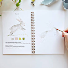 Load image into Gallery viewer, Animals watercolor workbook - My Other Child / Blooms n&#39; Rooms