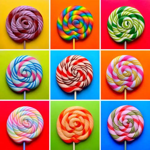 Assorted Flavour Whirl Pop - My Other Child / Blooms n' Rooms