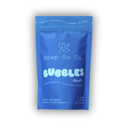 Azure Bubble Bath Powder | Soap So Co. - My Other Child / Blooms n' Rooms