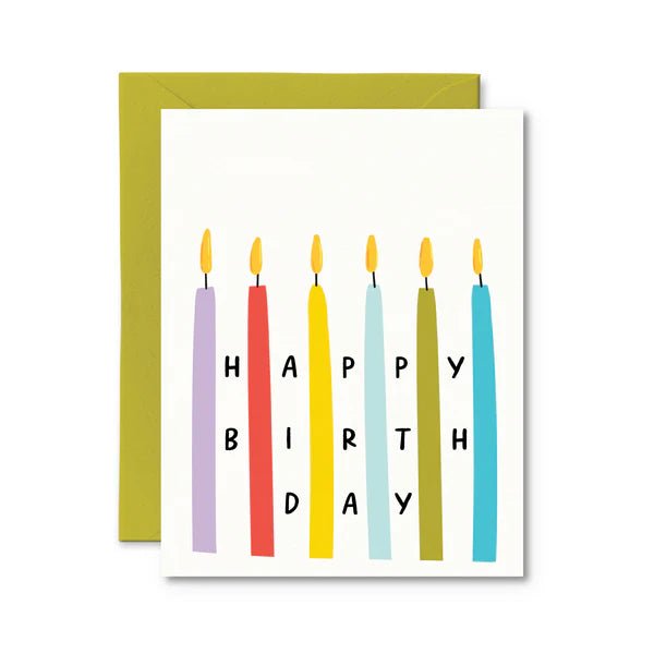 Birthday Candles Card - My Other Child / Blooms n' Rooms