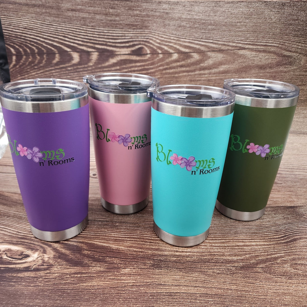 Blooms Tumbler 20 oz with Surprise Gift card - My Other Child / Blooms n' Rooms