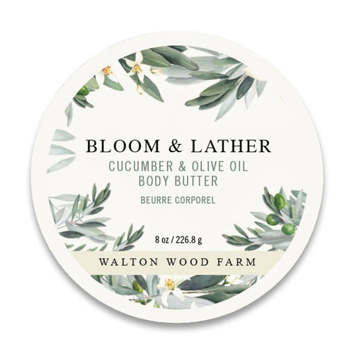 Body Butter - Cucumber & Olive Oil | Walton Wood Farm - My Other Child / Blooms n' Rooms