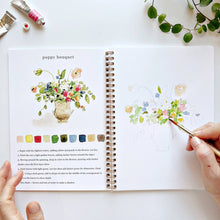Load image into Gallery viewer, Bouquets watercolor workbook - My Other Child / Blooms n&#39; Rooms