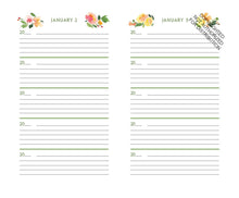 Load image into Gallery viewer, Floral One Line a Day