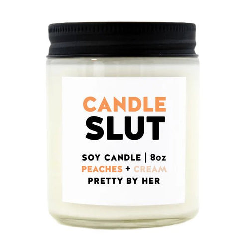Candle Slut | Soy Candle | Pretty By Her - My Other Child / Blooms n' Rooms