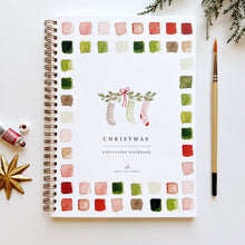 Load image into Gallery viewer, Christmas watercolor workbook - My Other Child / Blooms n' Rooms