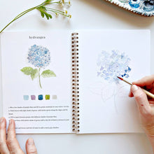 Load image into Gallery viewer, Flowers watercolor workbook - My Other Child / Blooms n' Rooms