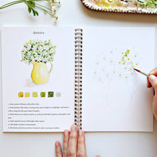 Load image into Gallery viewer, Flowers watercolor workbook - My Other Child / Blooms n' Rooms