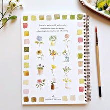 Load image into Gallery viewer, Flowers watercolor workbook - My Other Child / Blooms n' Rooms