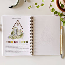 Load image into Gallery viewer, Garden watercolor workbook - My Other Child / Blooms n' Rooms