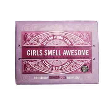 Girls Smell Awesome | Bar Soap 10.5 oz - My Other Child / Blooms n' Rooms