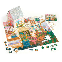 Load image into Gallery viewer, Joy Laforme Flower Shop 500 Piece House Puzzle - My Other Child / Blooms n' Rooms