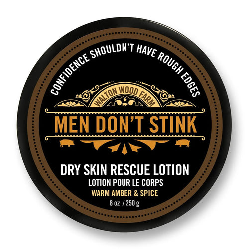 Men Don't Stink Dry Skin Lotion - My Other Child / Blooms n' Rooms