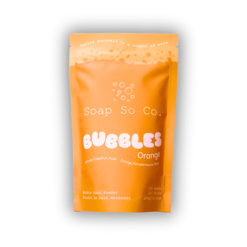 Orange Bubble Bath Powder | Soap So Co. - My Other Child / Blooms n' Rooms