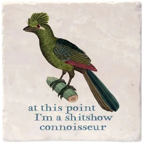 Shitshow Connoisseur | Effin' Birds Coaster - My Other Child / Blooms n' Rooms