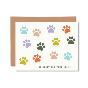 So Sorry for your Loss Pet Sympathy Card - My Other Child / Blooms n' Rooms