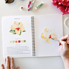 Load image into Gallery viewer, Tropical watercolor workbook - My Other Child / Blooms n' Rooms