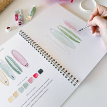 Load image into Gallery viewer, Tropical watercolor workbook - My Other Child / Blooms n' Rooms