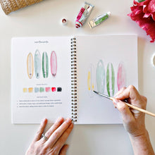 Load image into Gallery viewer, Tropical watercolor workbook - My Other Child / Blooms n' Rooms