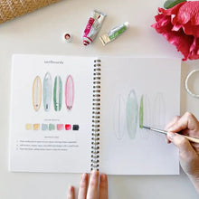 Load image into Gallery viewer, Tropical Watercolour Workbook | Emily Lex Studios - My Other Child / Blooms n&#39; Rooms