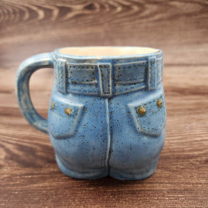 Vintage Jean Mug / Planter - My Other Child / Blooms n' Rooms