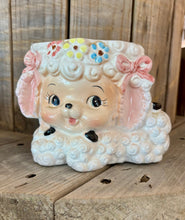 Load image into Gallery viewer, Vintage Large Pottery Lamb Head Planter- Whte - My Other Child / Blooms n' Rooms