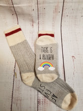 Load image into Gallery viewer, After every storm, there is a rainbow, Lucky Socks, Rainbow Baby - My Other Child / Blooms n&#39; Rooms