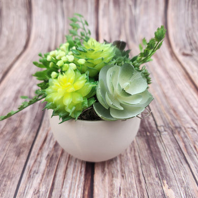 Artificial arrangement | little round succulents - My Other Child / Blooms n' Rooms