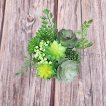 Load image into Gallery viewer, Artificial arrangement | little round succulents - My Other Child / Blooms n&#39; Rooms