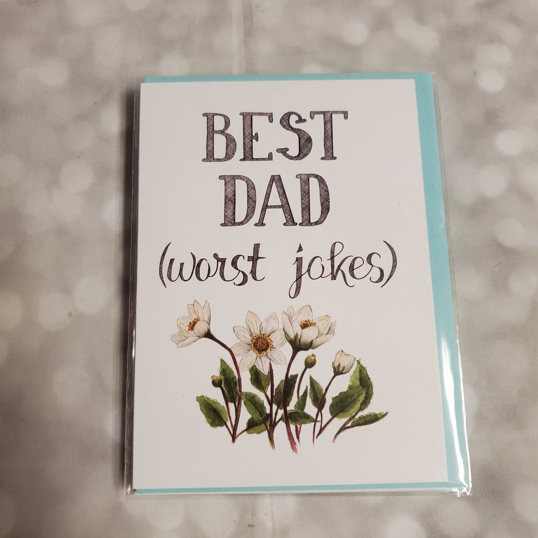 Best Dad Worst Jokes | Greeting Card - My Other Child / Blooms n' Rooms