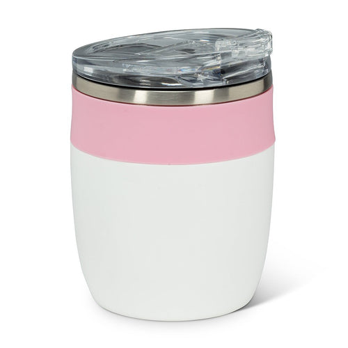 Bevi Insulated tumbler with flip top lid - My Other Child / Blooms n' Rooms