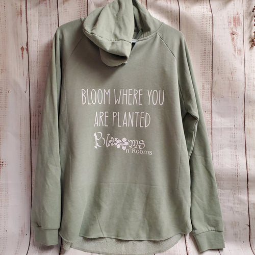 Bloom where you are planted | Hoodie | Lightweight Sweater - My Other Child / Blooms n' Rooms