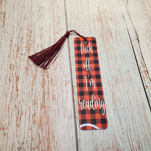 Bookmark - F$&%off I'm Reading - My Other Child / Blooms n' Rooms