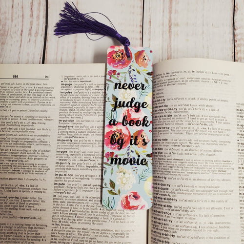 Bookmark - Never Judge a book By its 🎥 Movie - My Other Child / Blooms n' Rooms