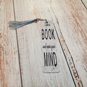 Bookmark - Open a Book and Open your Mind - My Other Child / Blooms n' Rooms