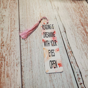 Bookmark - Reading is Dreaming - My Other Child / Blooms n' Rooms