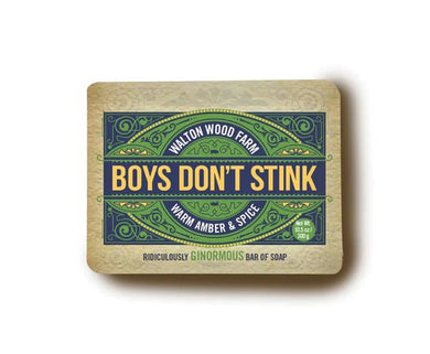 Boys Don't Stink Bar Soap - 6.35 OZ - My Other Child / Blooms n' Rooms