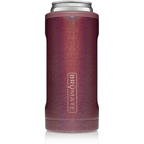 Brumate Hopsulator Slim | Glitter Merlot - My Other Child / Blooms n' Rooms