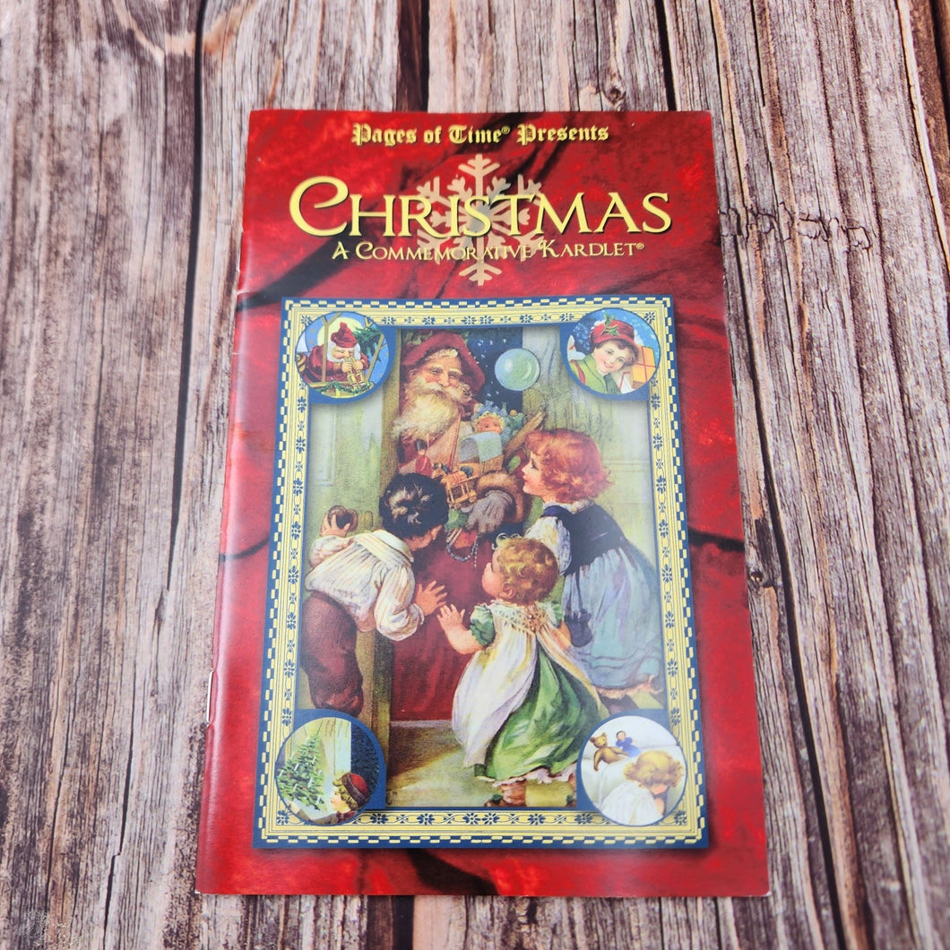 Christmas commemorative Cardlet | Remember When Card Booklet - My Other Child / Blooms n' Rooms