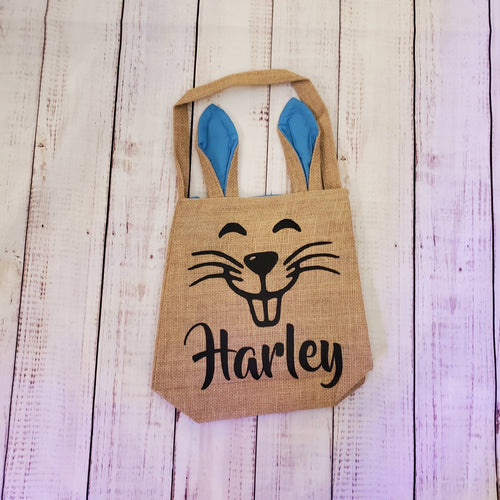 Customized Easter Bags with Bunny ears - My Other Child / Blooms n' Rooms